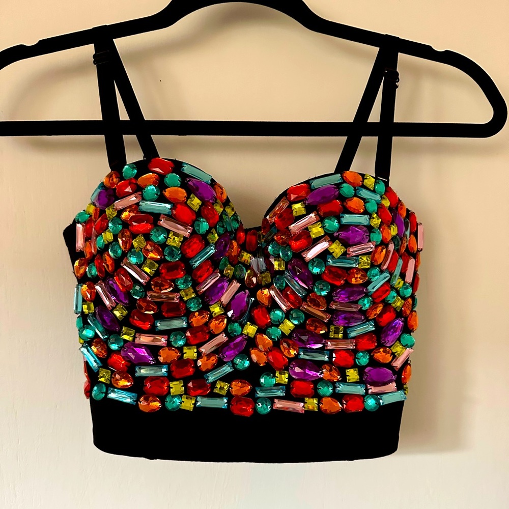 Bejeweled Top